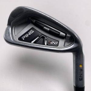 Ping i20 Single 4 Iron Yellow Dot 1.5* Up CFS Stiff Steel Mens RH