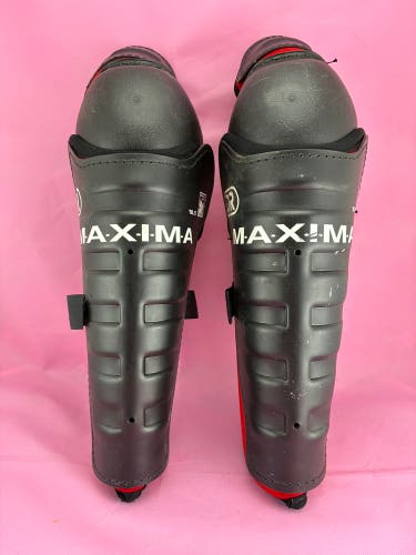 DR Daignault Rolland Vintage Hockey Shin Pads SR 16.5"