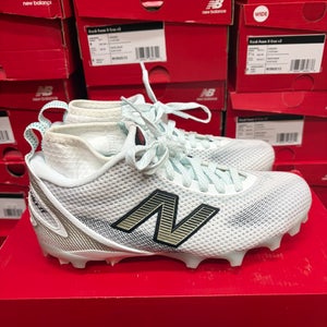 NB Freeze LX v5 White Men's Size M 5.5 (W 6.5) Adult New Balance Molded Cleats Cleats (New)