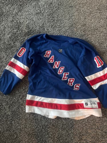 Artemi Panarin Home Blue Rangers jersey size Large/XLarge