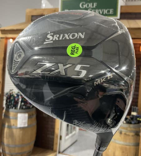 Srixon ZX5 MKII 10.5 Driver 45.5" HELIUM 5F3 Regular Flex Graphite Shaft RH