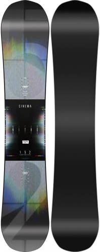 Nitro Cinema Gullwing Mens Snowboard 162 cm Black Base New 2024