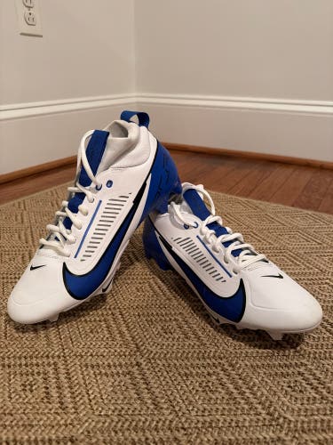 Men's Size M 8.5 (W 9.5) Nike Vapor Edge Elite 360 2 Mid Top Molded Cleats (New)