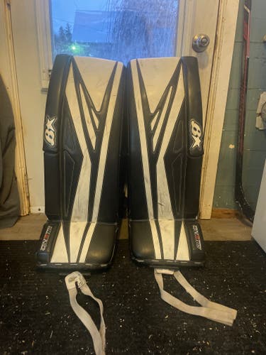 34" 2020 Brian's G-netik 3 Goalie Leg Pads Pro Stock (Used)