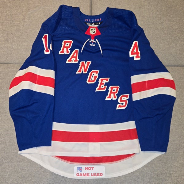 Connor Mackey New York Rangers Game Issued Adidas Jersey MiC Size 58 ...
