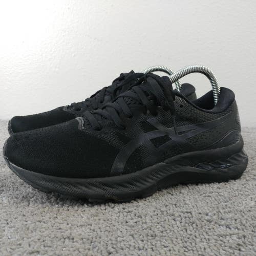 ASICS Gel-Nimbus 23  Womens Size 8.5 Wide Running Shoes Triple Black Sneakers
