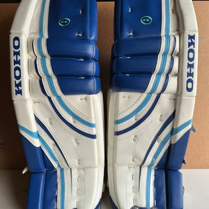 34+3 Koho Revolution 589 Custom Pro Goalie Leg Pads (Used)
