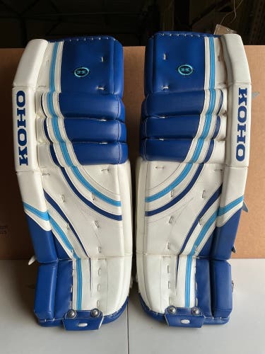 34+3 Koho Revolution 589 Custom Pro Goalie Leg Pads (Used)