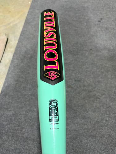 2026 Louisville Slugger Supra Composite USSSA Certified Bat (-5) 27 oz 32" (Used)