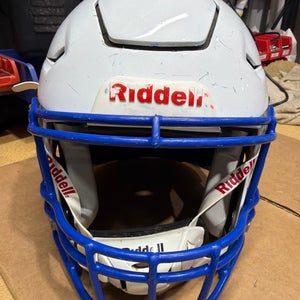 USED RIDDELL FLEX ADULT HELMET - XL - METALLIC WHIITE