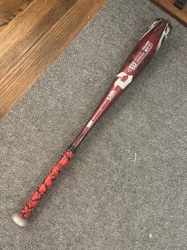 2023 DeMarini Voodoo One Alloy USABat Certified Bat (-11) 17 oz 28" (Used)