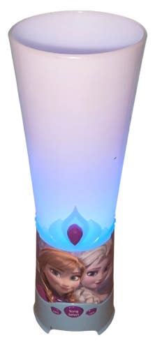Vintage Disney Frozen Speaker with Ana & Elsa - Colour Changing Light & Music