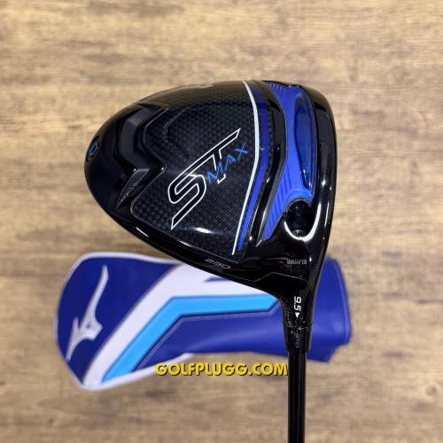 9.5 Driver- Mizuno ST Max 230 w/ Headcover / HZRDUS, X Stiff (2646)