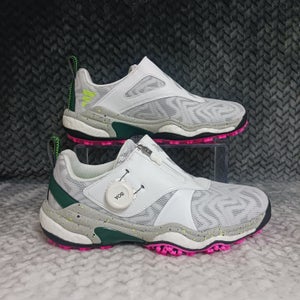 Adidas CodeChaos BOA 25 Women's Golf Shoes IG8751 White Green Pink Size 6.5