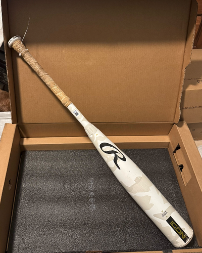 2025 Rawlings Icon Composite USSSA Certified Bat (-8) 21 oz 29" (Used)