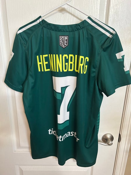 Adidas (Used) Medium Green Game Lacrosse Men's Jersey