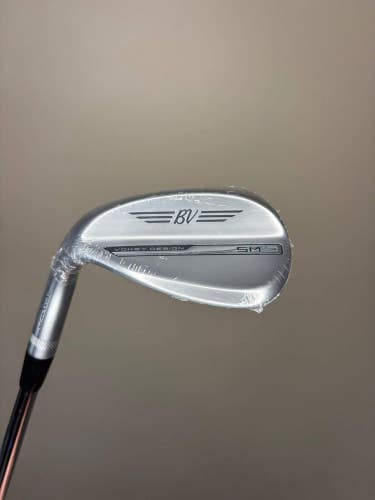 Titleist Vokey SM10 Tour Chrome Lob Wedge 58 / 14K Wedge Flex Lefty 35 NEW