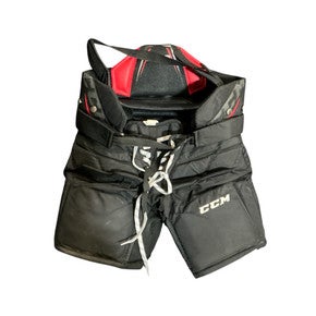 Used CCM 1.5 Junior Goalie Pant Black LG 11873-S000226359