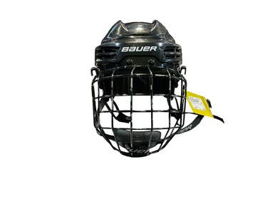 Used Bauer IMS 5.0 Helmet Cage Combo Black SM 11873-S000230497