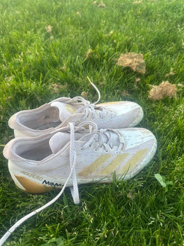 Men's Size M 10.0 (W 11.0) Adidas adizero Low Top Molded Cleats (Used)