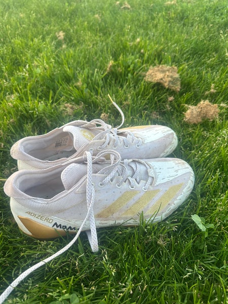 Men's Size M 10.0 (W 11.0) Adidas adizero Low Top Molded Cleats (Used)