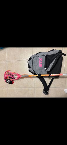 STX Exult Stick lacrosse bundle