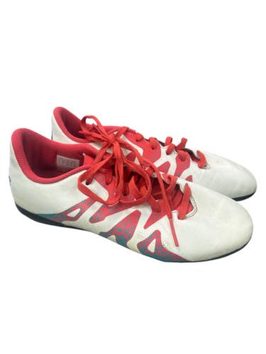 Used Adidas Soccer Cleats White And Pink Senior 6.5 11862-S000092387