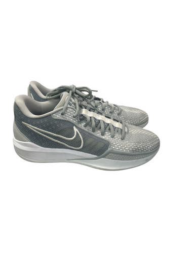 Used Nike FQ3391-010 Basketball Shoes W Grey Senior 9.5 11862-S000092380