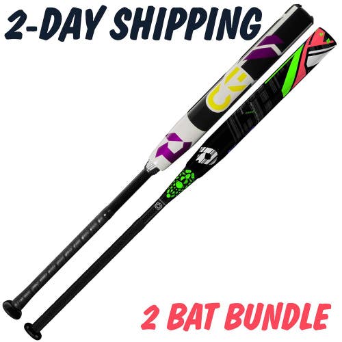 NEW BUNDLE | 2-FASTPITCH BATS 34"/24 oz  | 2025 Demarini CF + 2015 CF7 Insane | FAST SHIP