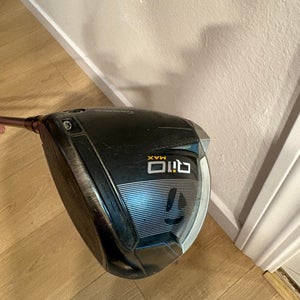 Men's 2024 TaylorMade Qi10 Max Right Handed Driver Regular Flex 9 Loft (Used)