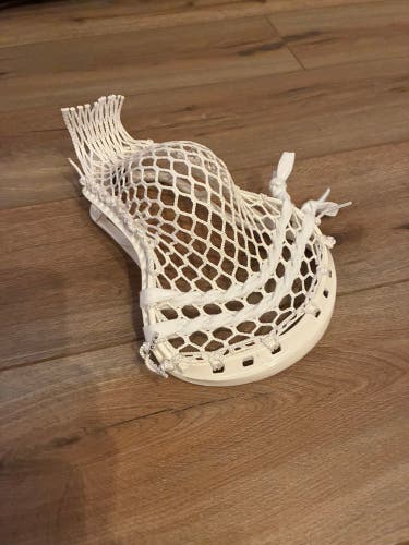 White GCA Head Strung