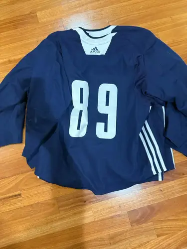 Pavel Buchnevich 89 MiC Team Issued Used Worn Adidas Authentic Practice Jersey New York Rangers 56