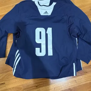 Vladimir Tarasenko 91 MiC Team Issued Used Worn Adidas Authentic Practice Jersey New York Rangers 56