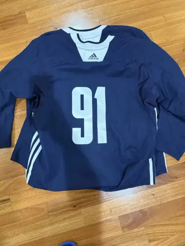 Vladimir Tarasenko 91 MiC Team Issued Used Worn Adidas Authentic Practice Jersey New York Rangers 56