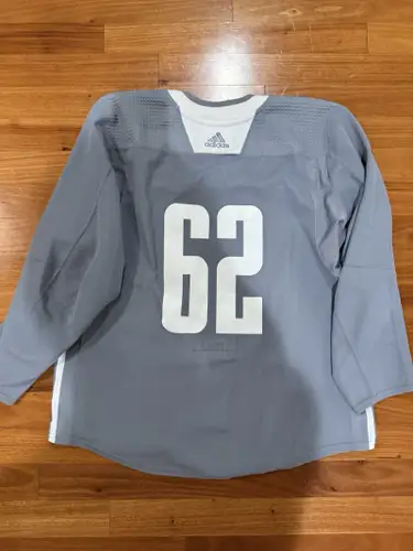 New York Rangers 56 MiC Team Issued Used Worn Adidas Authentic Practice Jersey