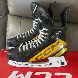 CCM Fully Custom Yellow JetSpeed FT6 Pro Hockey Skates Pro Stock 10.5 (ALMOST NEW)