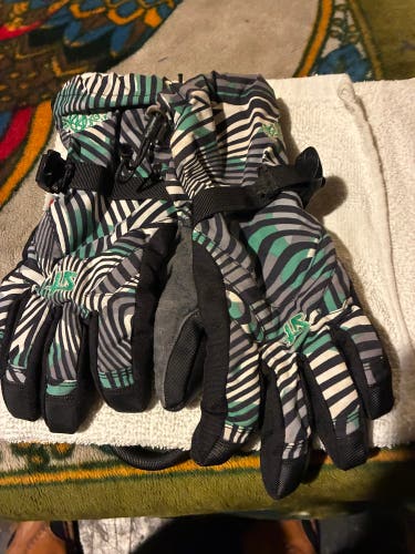 (Used) Burton Zebra Gloves
