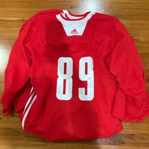 Pavel Buchnevich 89 New York Rangers 56 MiC Team Issued Used Worn Adidas Authentic Practice Jersey