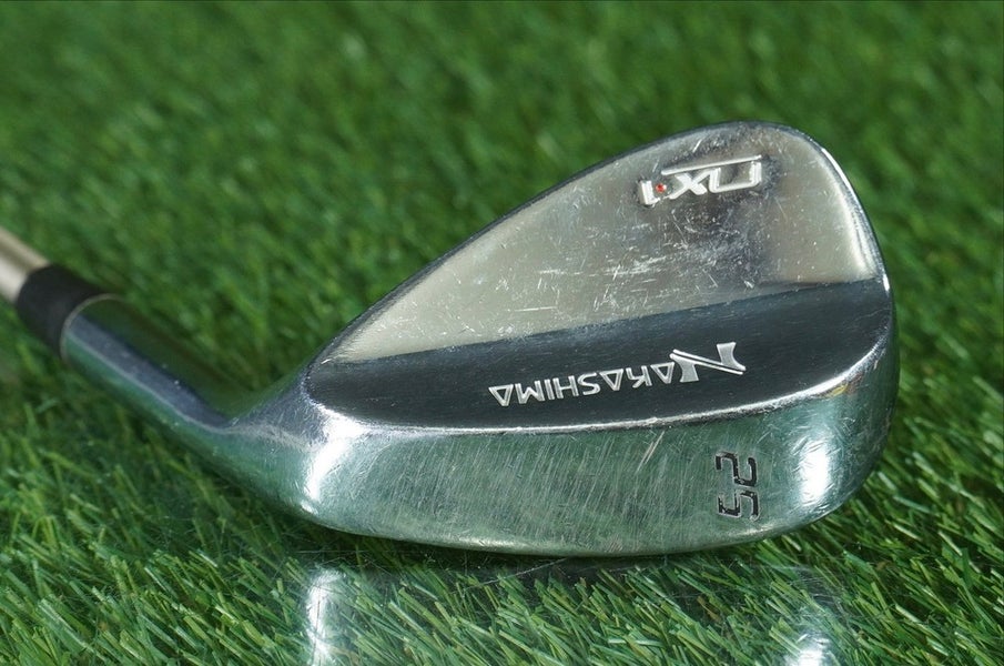 Nakashima NX-1 52 Wedge Gap Attack Approach Graphite Wedge Stiff Flex RH
