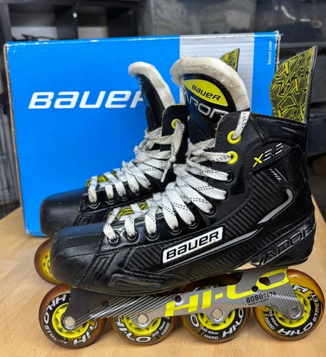 Bauer Vapor X3.5 Inline Hockey Skates - Senior Size 8 (Good Condition)