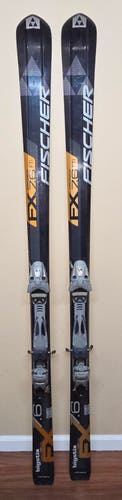 Fischer Bigstix FX 7.6 FTi Skis, 185cm with Tyrolia Cyber D8 Bindings