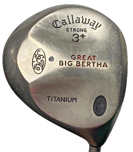 Callaway Great Big Bertha Ti Strong 3+ Wood 14* RH Regular Graphite Nice Grip HC