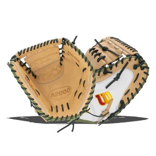 Wilson A2000 Super SnakeSkin FPCM23 Sashel Palacio Catchers Mitt 34" WBW10273934