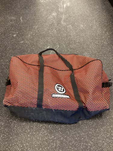Used Warrior Sr Hockey Carry Goalie Orange 11851-S000042568
