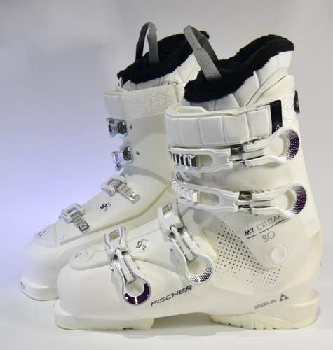 FISCHER MY CRUZAR 80 SKI BOOTS WOMEN SIZE 25.5/7.5
