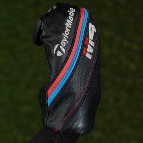 TayorMade M4 Hybrid Headcover Sock Black / Blue / Red Changeable #'s ~ LOOK!!