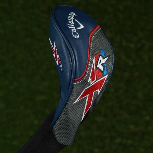 Callaway XR Hybrid Headcover Sock Blue / Gray / Red Changeable #'s ~ LOOK!!