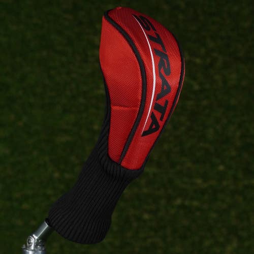 Callaway Strata Hybrid Headcover Sock 5H Red / Black ~ LOOK!!