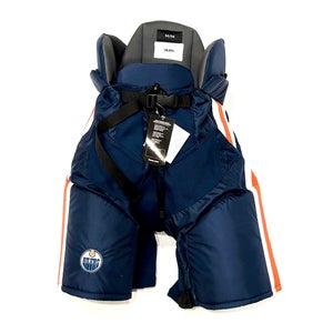 New Bauer Nexus Pro Lite Pro Stock Pants - Edmonton Oilers (Alt. Navy) - Medium