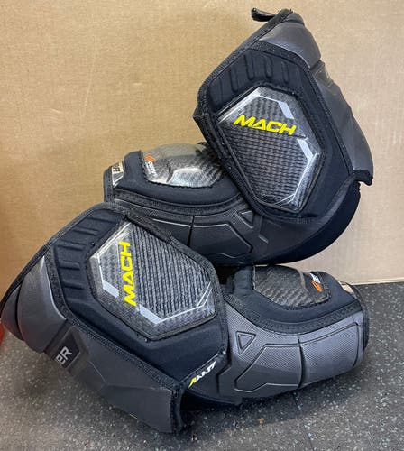 Used Bauer Supreme Mach Elbow Pads Sr Large